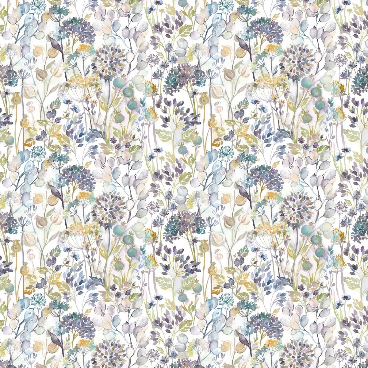 Country Hedgerow Sky Cream Fabric By Voyage Maison Britannia Rose