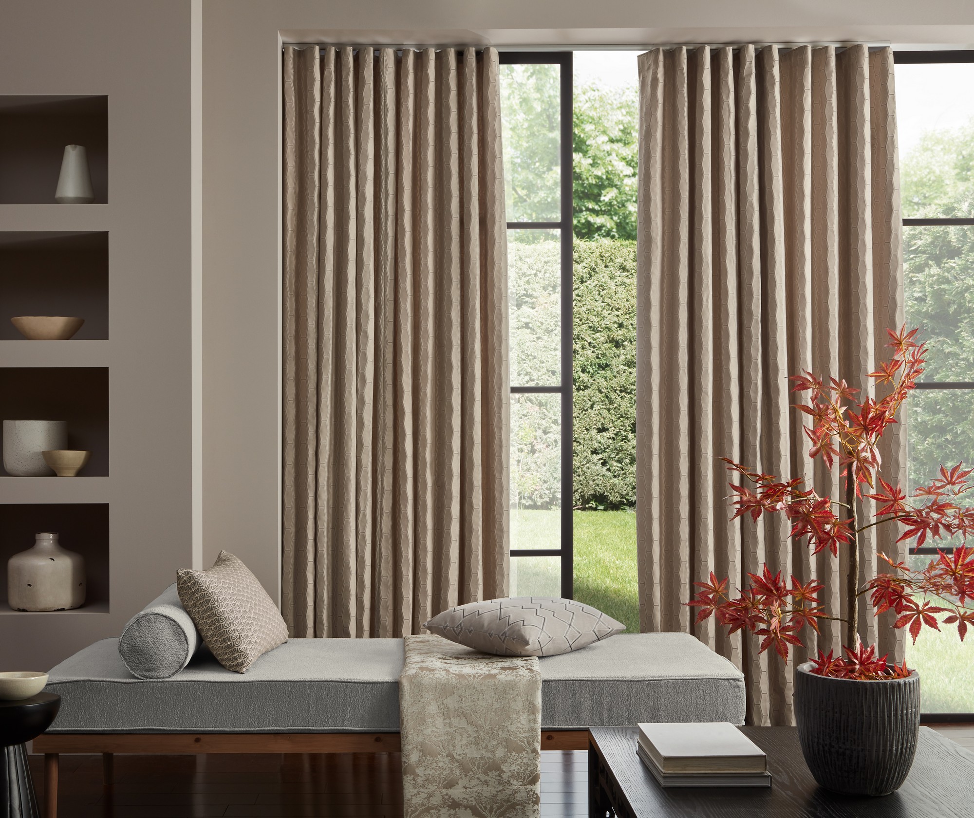 Siyuri Willow by iLiv - Made to Measure Curtains - Britannia Rose