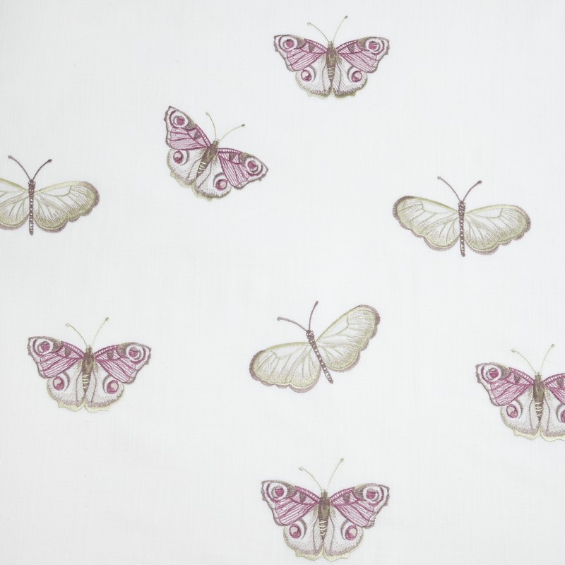 Butterfly Vintage Chintz Fabric by iLiv