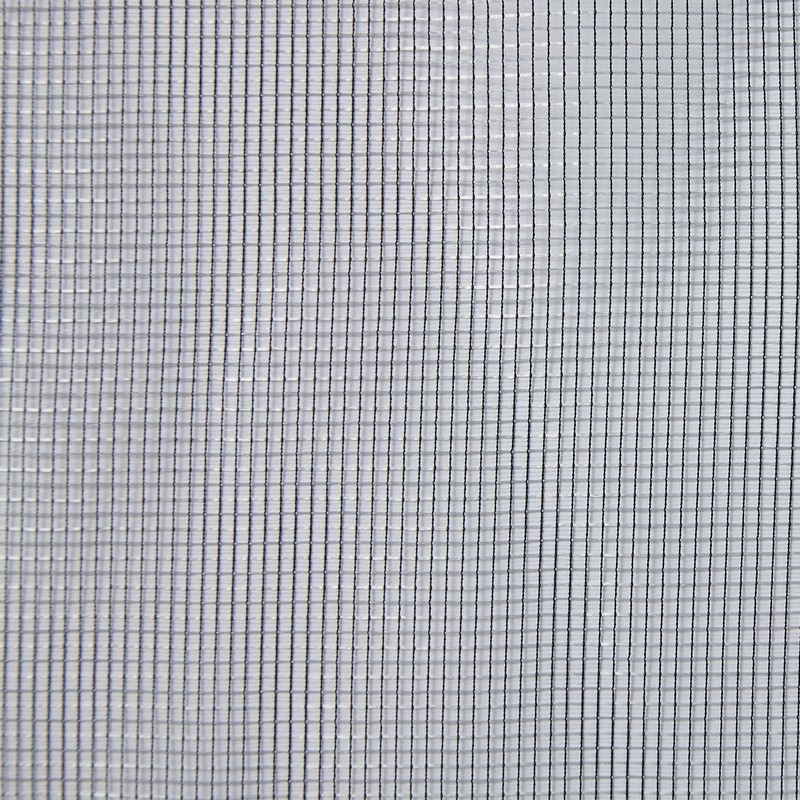 Mesh Silver Fabric by Prestigious Textiles