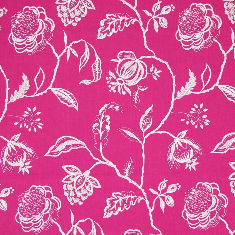 Lahini Fuchsia Fabric by Prestigious Textiles