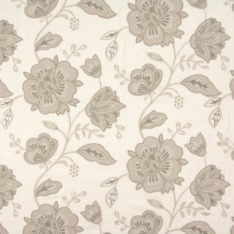 Chrochet Ivory Fabric by Prestigious Textiles