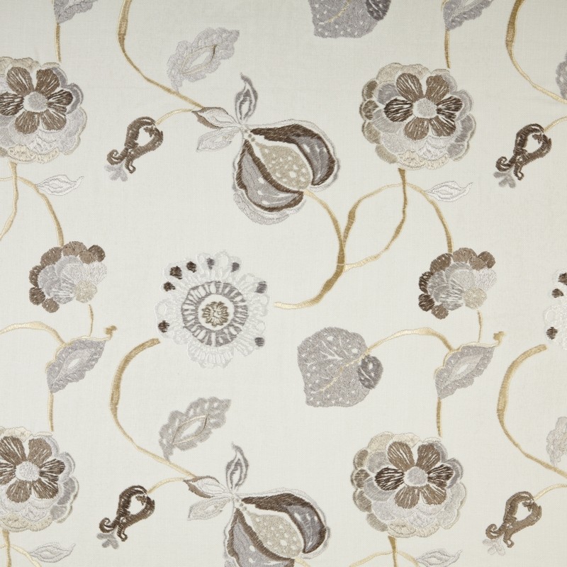 Flora Natural Fabric by Prestigious Textiles