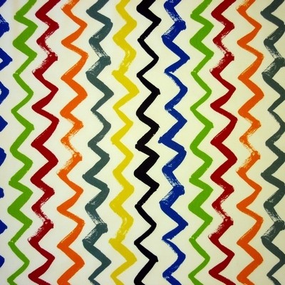 Zig Zag Paintbox Fabric by Prestigious Textiles