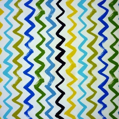 Zig Zag Citrus Fabric by Prestigious Textiles