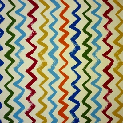 Zig Zag Denim Fabric by Prestigious Textiles