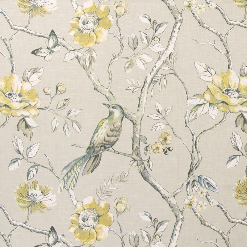 Dovedale Mimosa Fabric by Prestigious Textiles