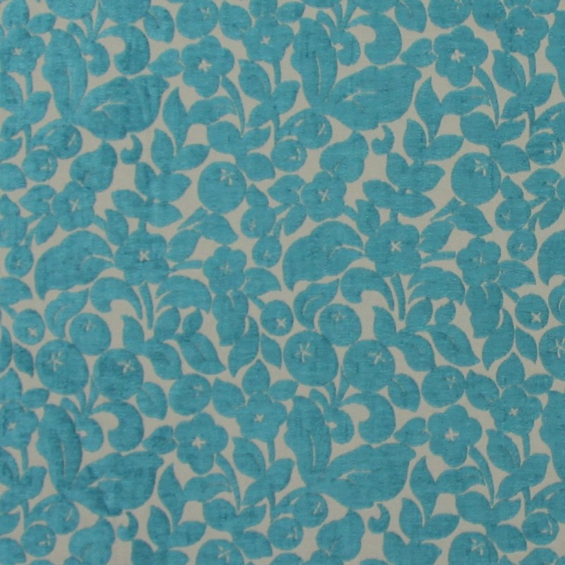 Arabella Aqua Fabric by Prestigious Textiles