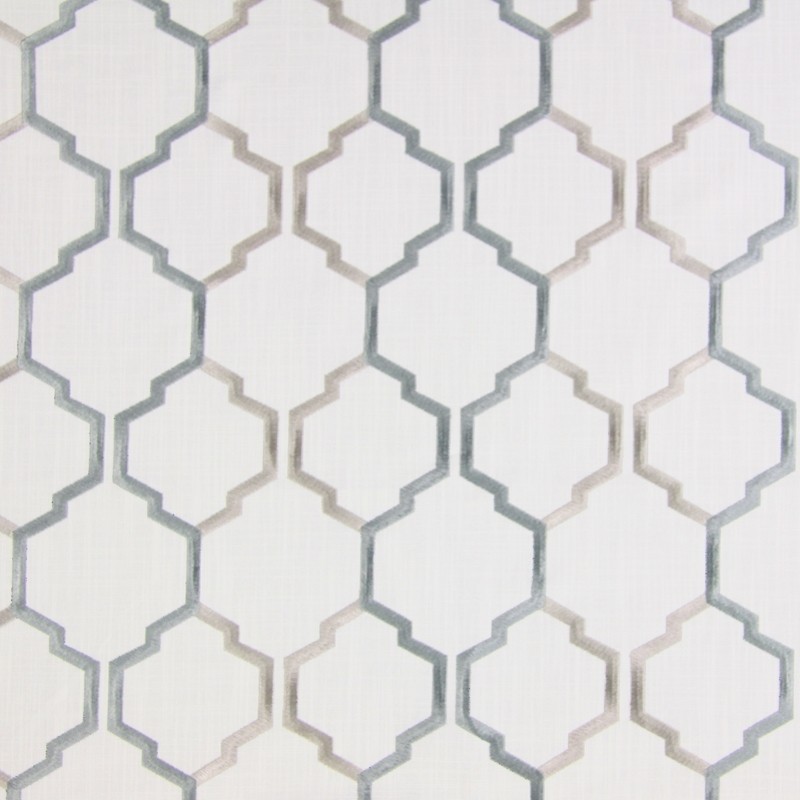 Helix Duck Egg Fabric by Prestigious Textiles