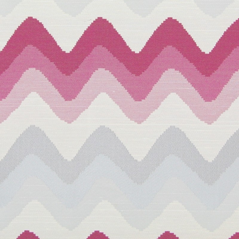 Rollercoaster Fuchsia Fabric by Prestigious Textiles