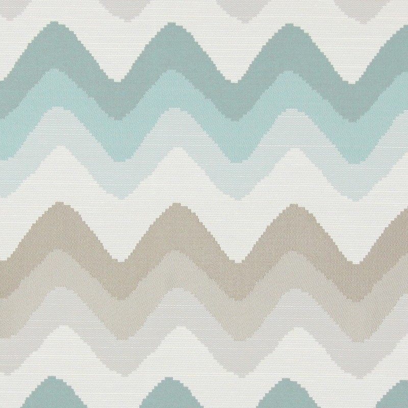 Rollercoaster Azure Fabric by Prestigious Textiles