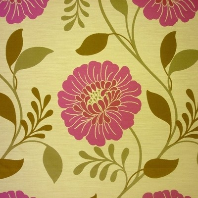 Pompeii Fuchsia Fabric by Prestigious Textiles