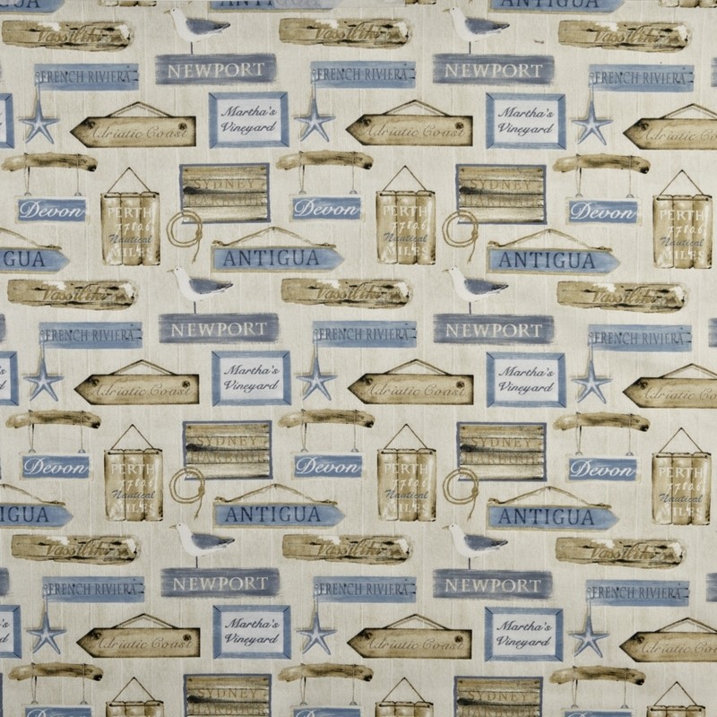 Harbour Periwinkle Fabric by Prestigious Textiles