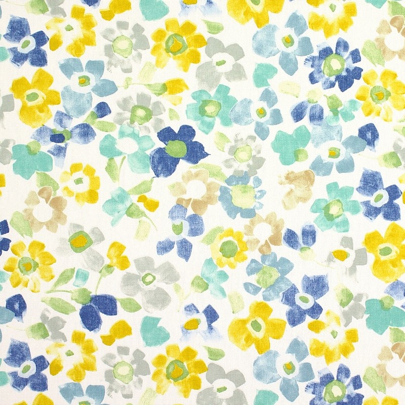 Sweet Pea Azure Fabric by Prestigious Textiles