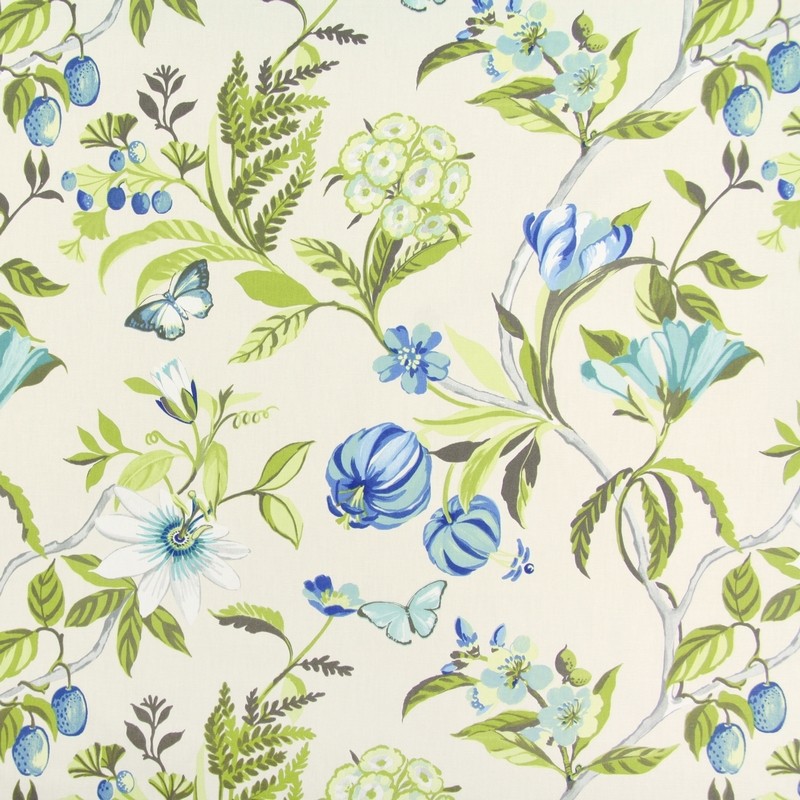 Botanica Lagoon Fabric by Prestigious Textiles