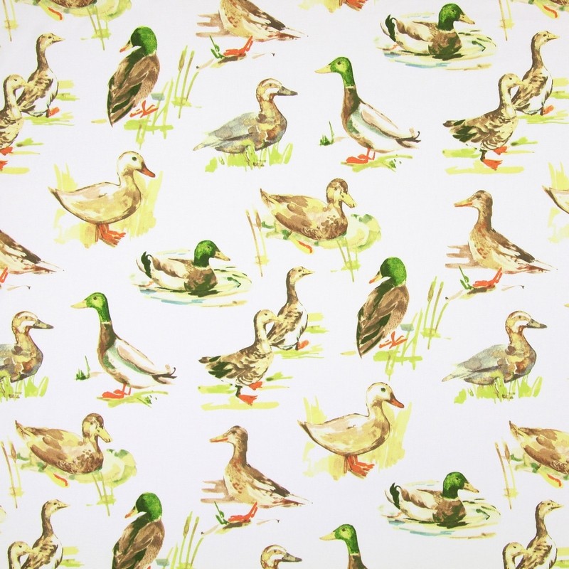 Mallard Watercolour Fabric by Prestigious Textiles