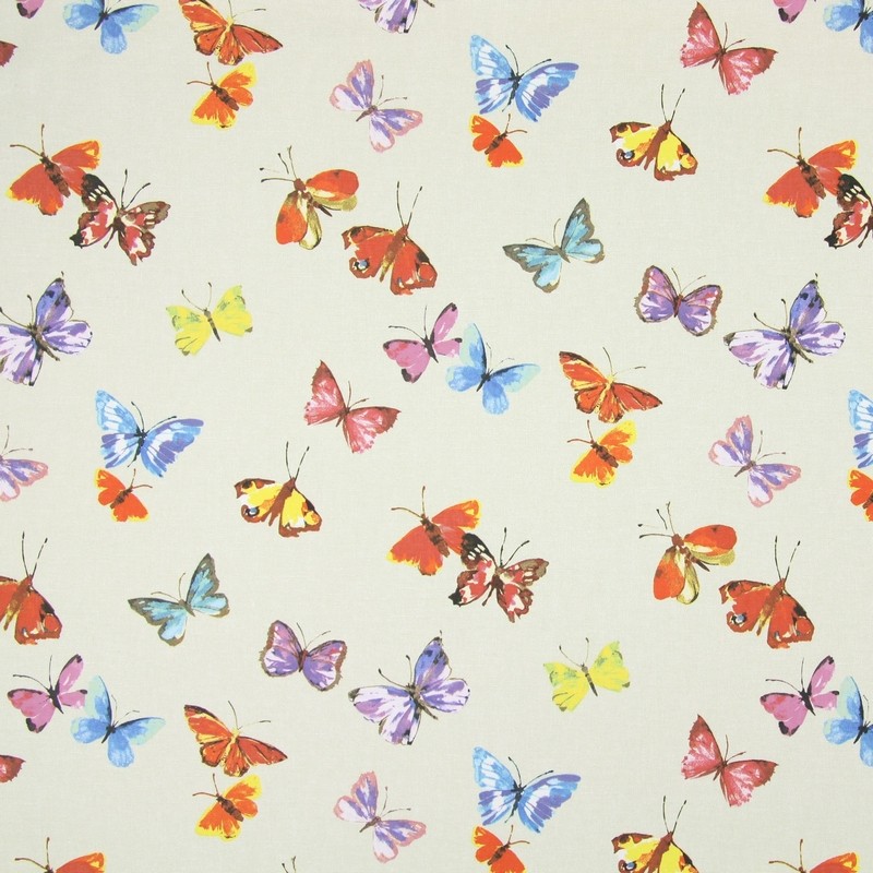 Sweet Butterfly Linen Fabric by Prestigious Textiles