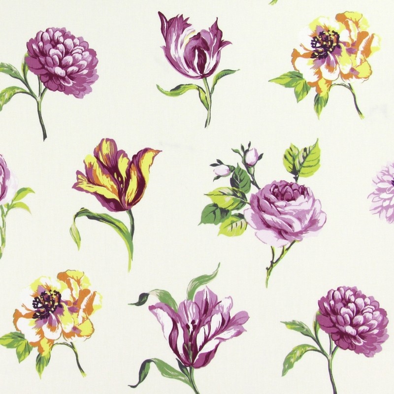 Juliette Cassis Fabric by Prestigious Textiles