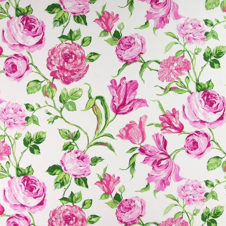 Portia Peony Fabric by Prestigious Textiles