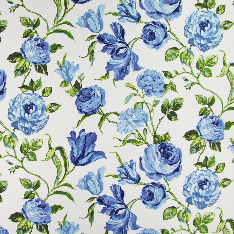 Portia Indigo Fabric by Prestigious Textiles