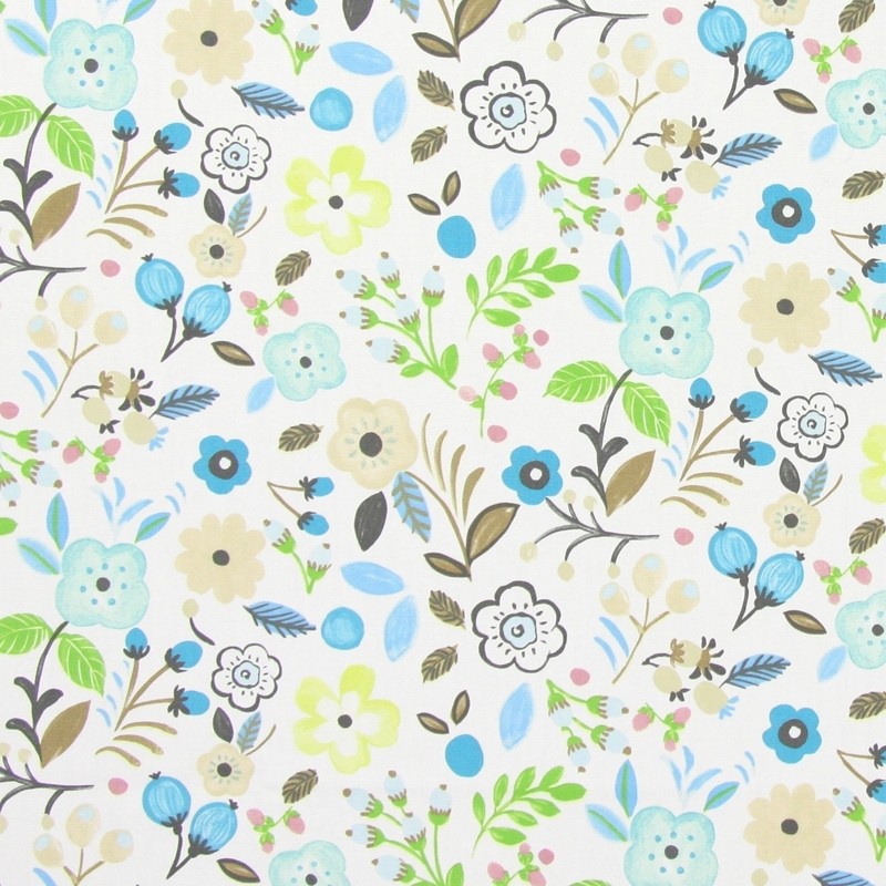 Sweet Briar Sky Fabric by Prestigious Textiles