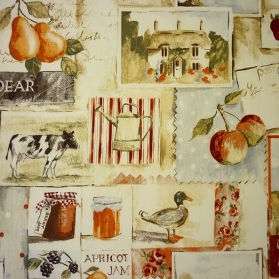 Country Life Cinnamon Fabric by Prestigious Textiles