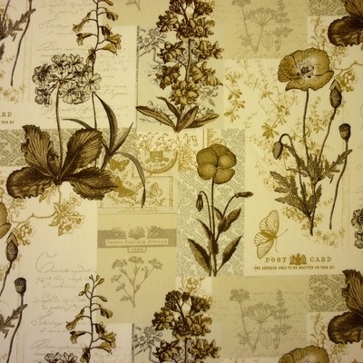 Wild Flower Pumice Fabric by Prestigious Textiles