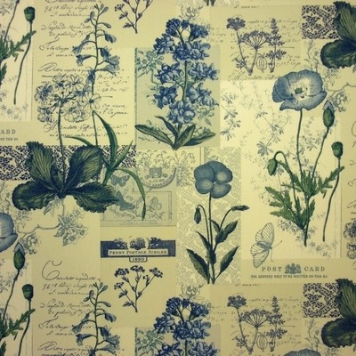 Wild Flower Denim Fabric by Prestigious Textiles