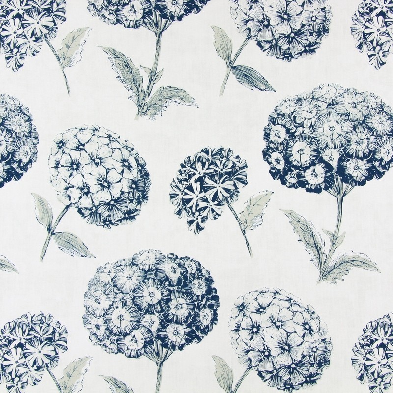 Sicilia Indigo Fabric by Prestigious Textiles