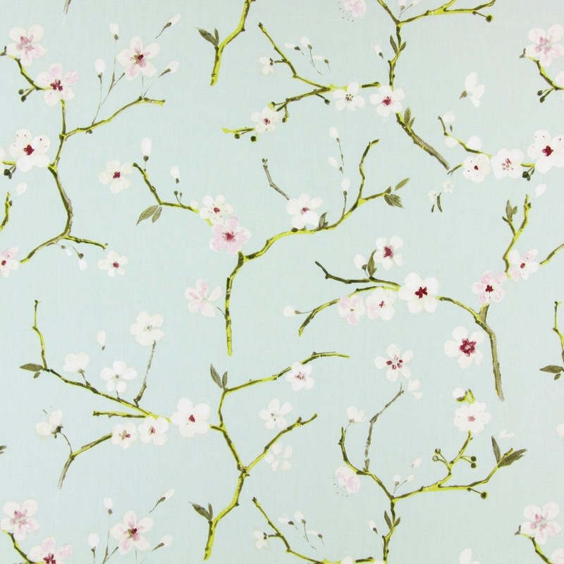 Emi Duck Egg Fabric by Prestigious Textiles