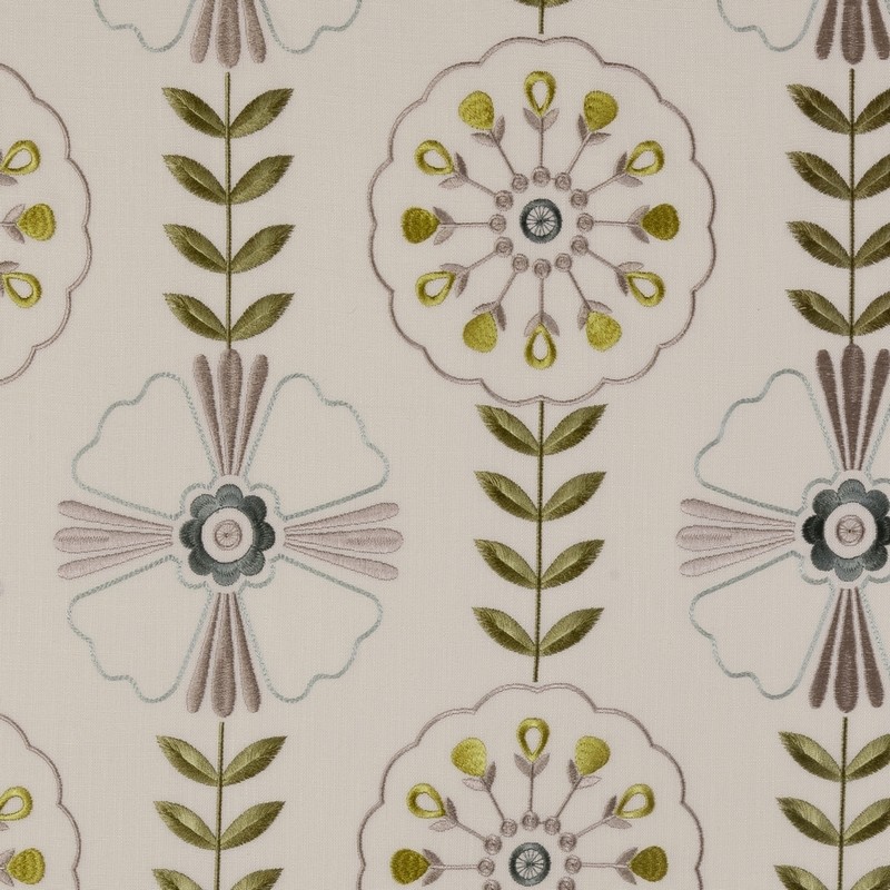 Mandana Citrus Fabric by Clarke & Clarke