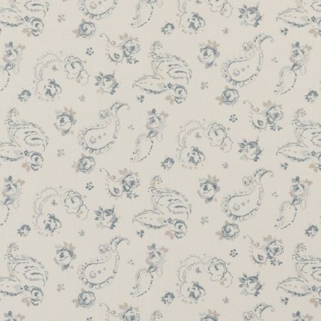 Evelina Wedgewood Fabric by Clarke & Clarke