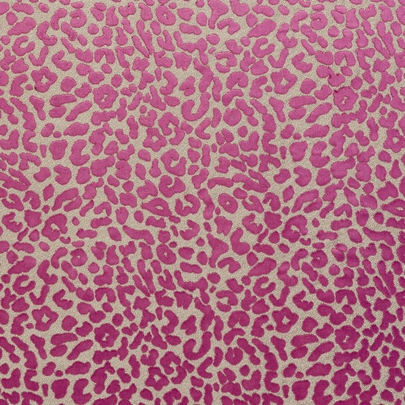 Leopold Magenta Fabric by Clarke & Clarke