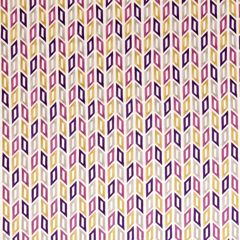 Tambour Berry Fabric by Clarke & Clarke