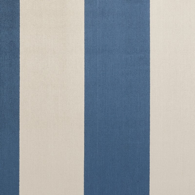 Lexington Indigo Fabric by Clarke & Clarke