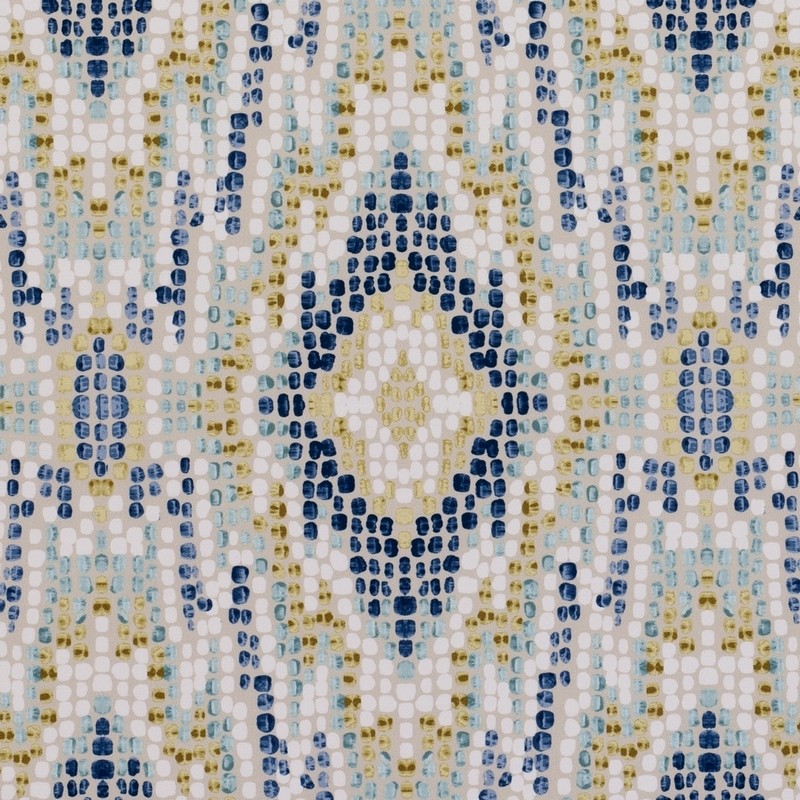 Mosaic Mineral Fabric by Clarke & Clarke