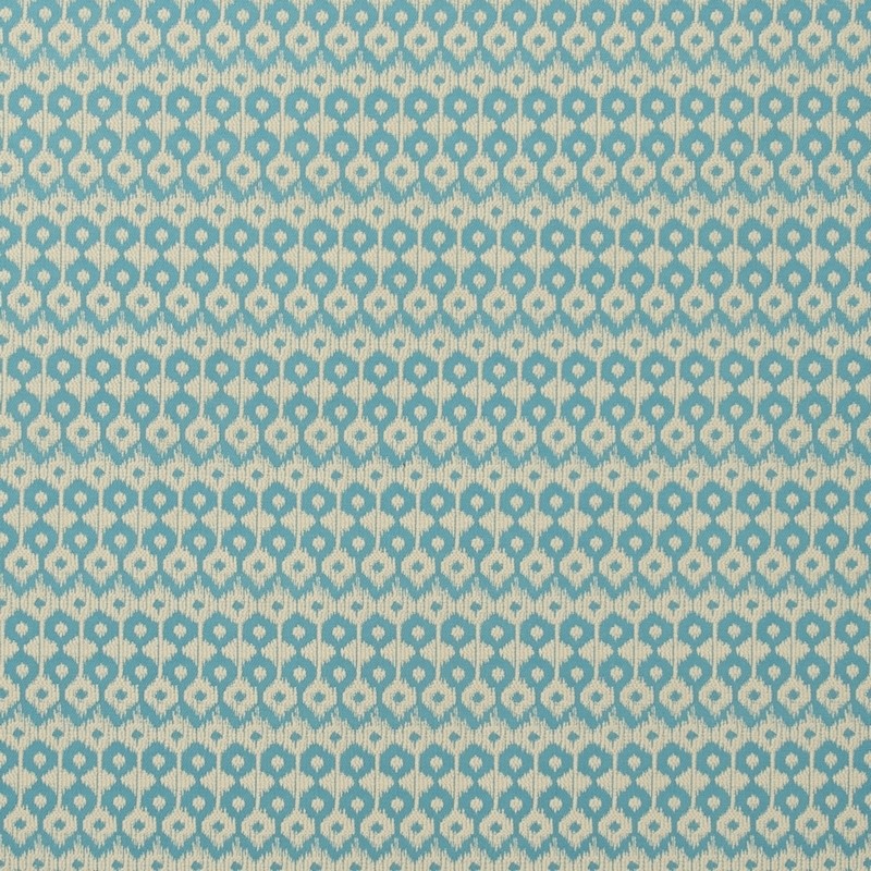 Chico Aqua Fabric by Clarke & Clarke