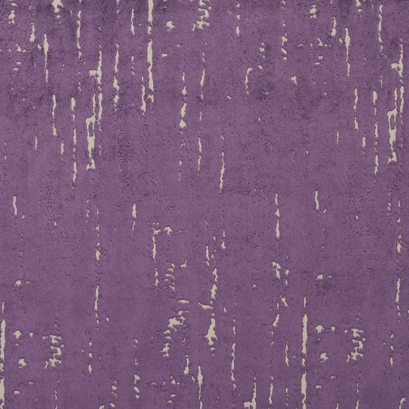 Aurora Damson Fabric by Clarke & Clarke