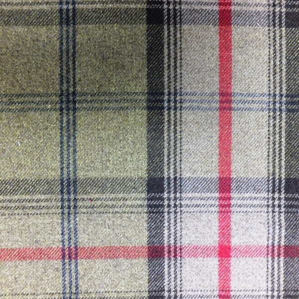 Balmoral Hunter Fabric by Porter & Stone