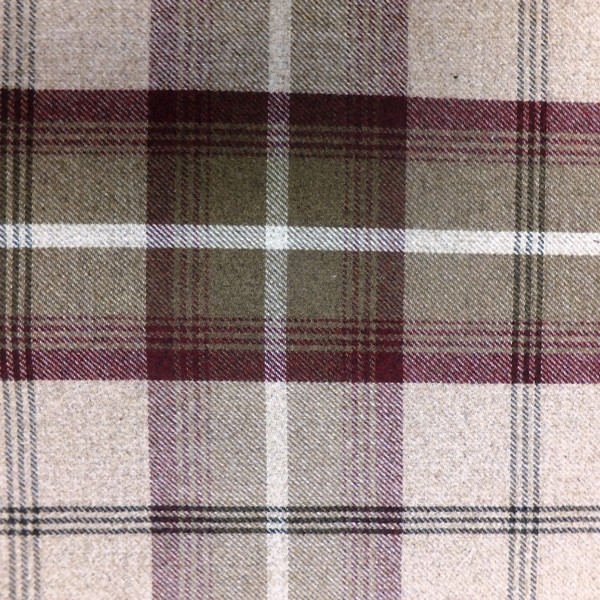 Balmoral Mulberry Fabric by Porter & Stone