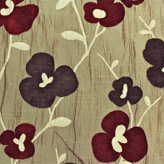 Galileo Rosso Fabric by Fryetts