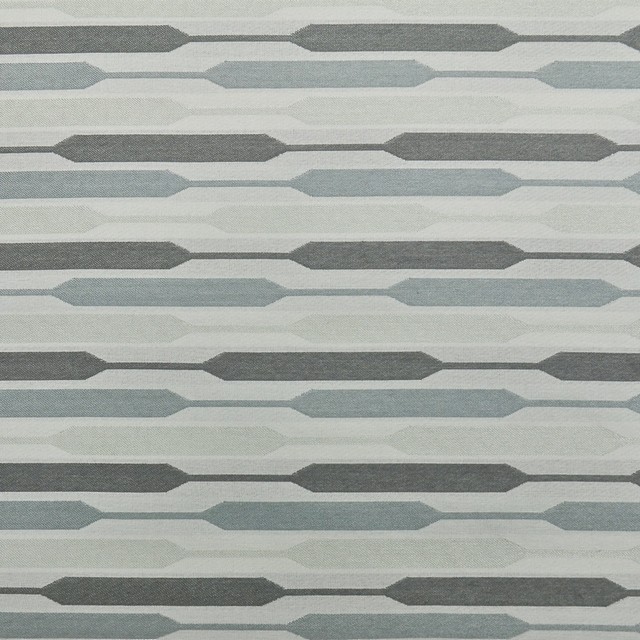Geo Grey Fabric by Fryetts