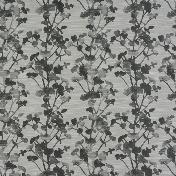 Keiko Charcoal Fabric by Fryetts