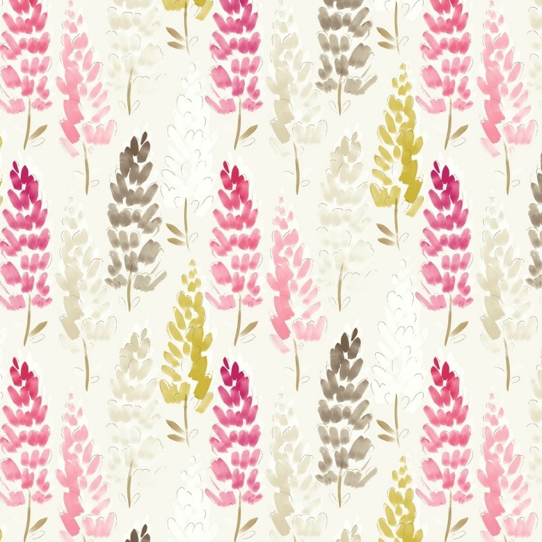 Lupin Chintz Fabric by Porter & Stone