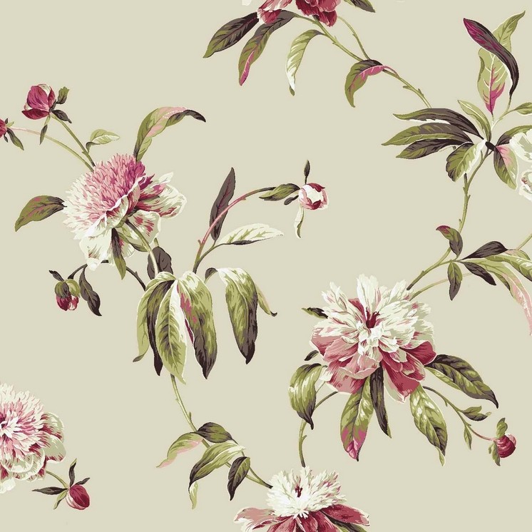 Peony Linen Fabric by Porter & Stone