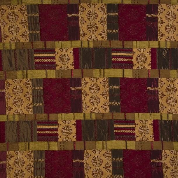 Prague Plum Fabric by Porter & Stone