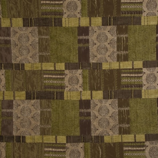 Prague Olive Fabric by Porter & Stone