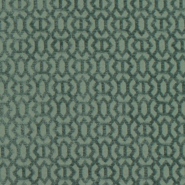 Heeley Aqua Fabric by Ashley Wilde