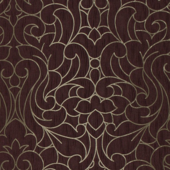 Makeda Elderberry Fabric by Ashley Wilde