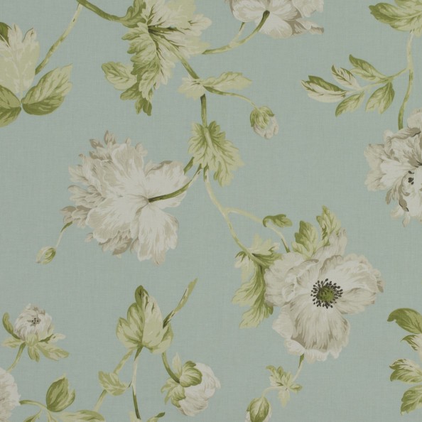 Pemberly Sky Blue Fabric by Ashley Wilde